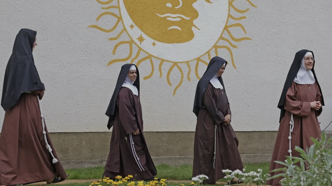 Una grupo de las clarisas de Bautzen