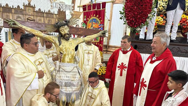 Peregrinación de los sacerdotes al Santo Cristo de La Grita, Venezuela