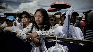 Peregrinación a la Basílica de Nuestra Señora de los Ángeles, en Cartago, Costa Rica