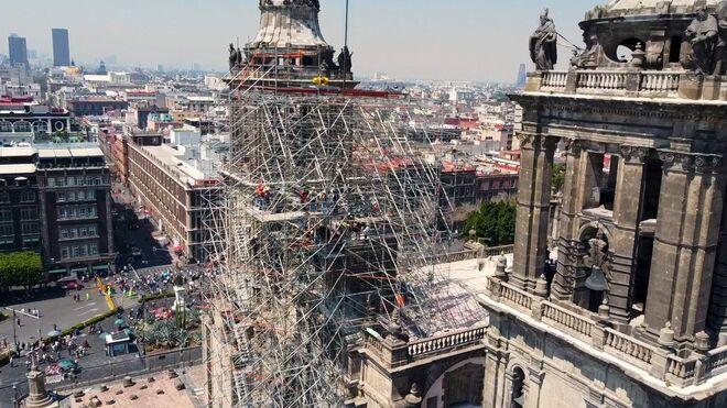 Reconstrucción de templos e iglesias en México