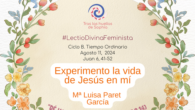 Experimento la vida de Jesús en mí