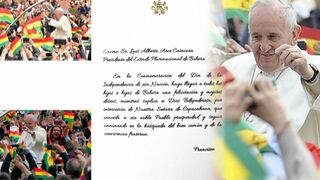 Carta del Papa a Bolivia