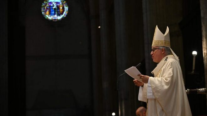 Saiz Meneses, en la Virgen de los Reyes