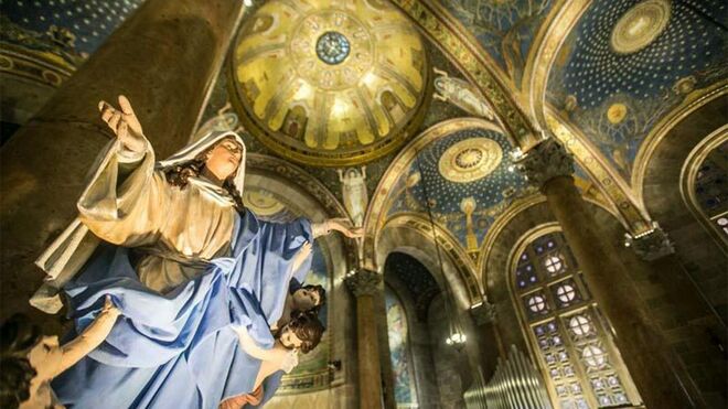 Asunción de la Virgen, en Tierra Santa