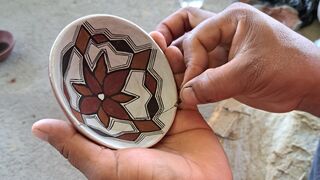 En el taller de las Uru Warmi, Mujeres Tejedoras