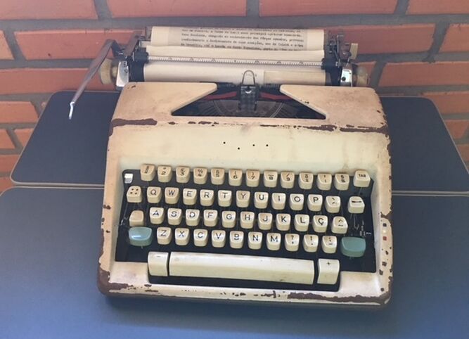 Máquina de escribir de Casaldáliga