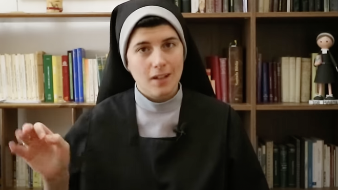 La benedictina sor Marta