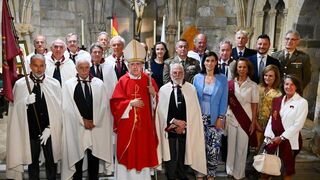 Osoro, caballero de honor del Lignum Crucis de Santo Toribio de Liébana