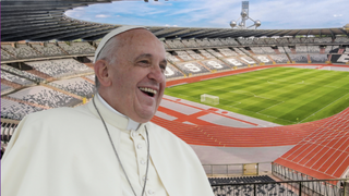 Francisco llenará el Estadio Rey Balduino