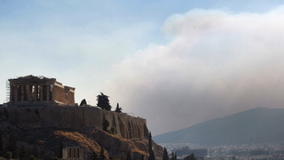 Incendios en Atenas