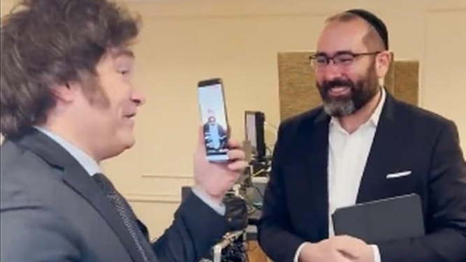 Axel Wahnish, el 'rabino de Milei'