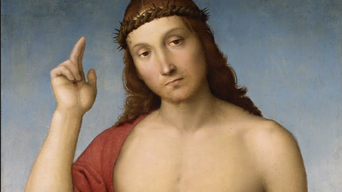 Bendición de Cristo Redentor, de Rafael Sanzio