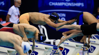 El nadador paralímpico Enhamed Enhamed