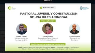 La 3ª Edición del Curso de Animadores de Procesos de Pastoral con Jóvenes se inicia con una Masterclass gratuita