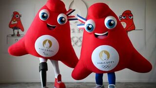 Los Phryges, mascotas de los Juegos Olímpicos y Paralímpicos de París 2024