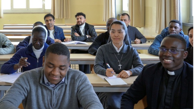 Alumnos de distintos países y continentes