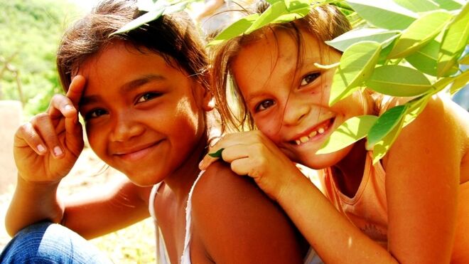 Niñas en Guatemala