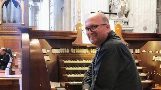 Josep Solé, organista del Vaticano