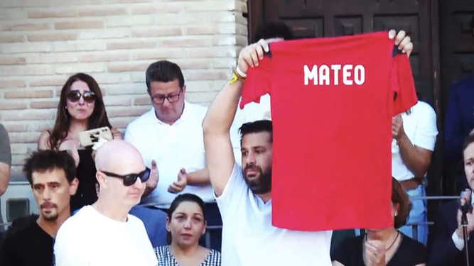 La camiseta de Mateo, el niño de Mocejón asesinado