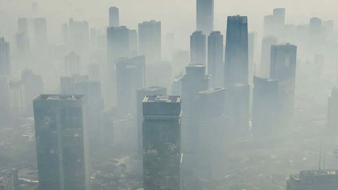 Contaminación en Yakarta