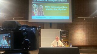 Martín Gelabert, en la apertura del curso en la ETI