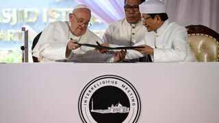 Firma de la declaración de Istiqlal