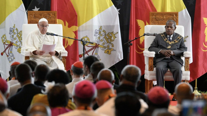 El Papa en Papúa