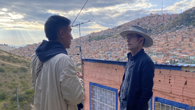 Olivier de Schutter en Ciudad Bolívar
