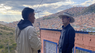 Olivier de Schutter en Ciudad Bolívar