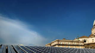 Placas solares en el Vaticano