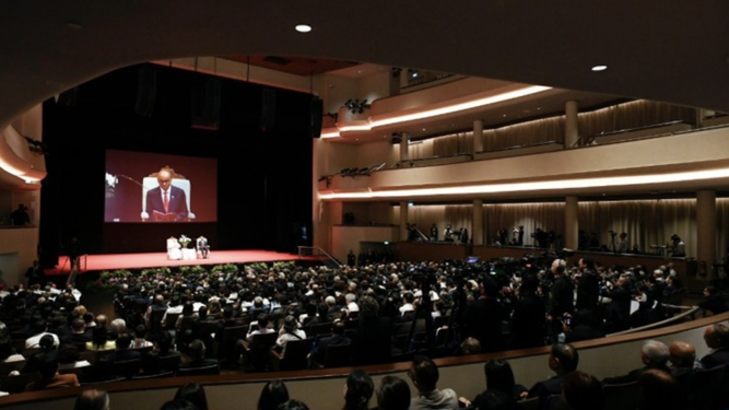 Discurso del Papa ante las autoridades de Singapur