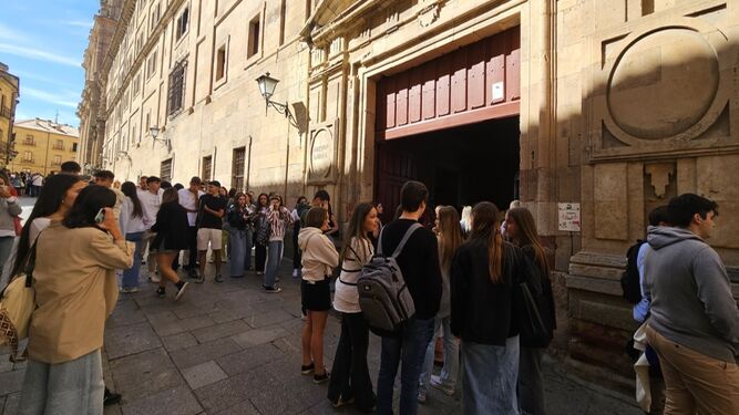 Puerta de entrada Universidad Pontificia de Salamanca