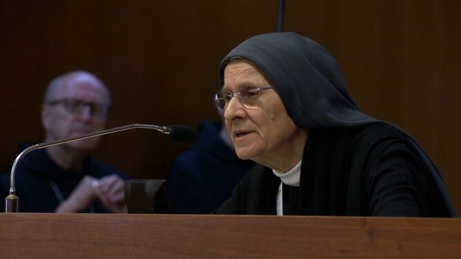 La benedictina Madre Ignazia Angelini