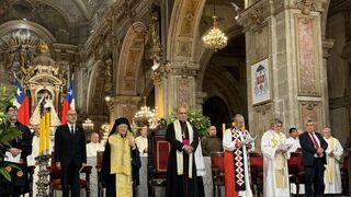 Arzobispo Fernando Chomali presidió Te Deum Ecuménico 2024 en Santiago
