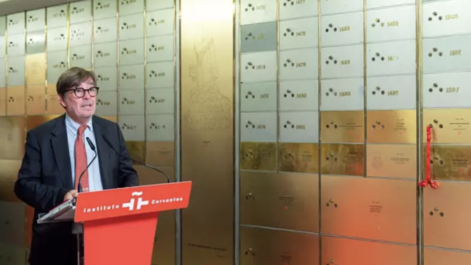 Luis García Montero, director del Instituto Cervantes