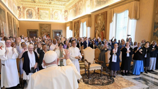 Francisco, en audiencia a varios capítulos generales
