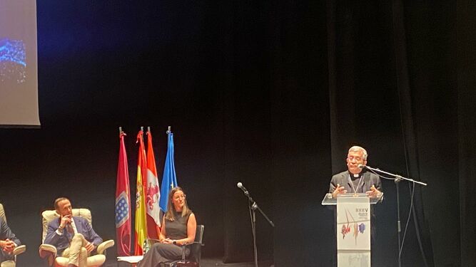 Luis Argüello, durante su intervención