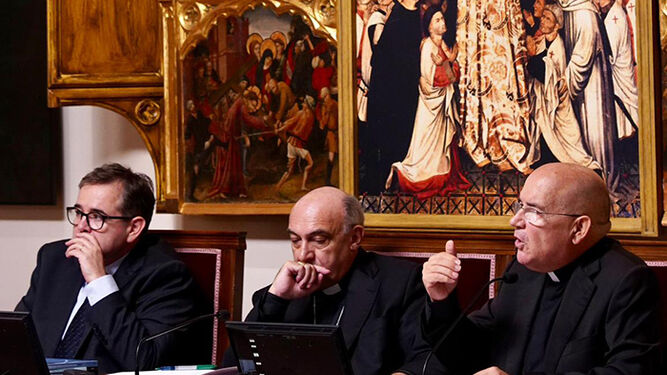 José Luis Sánchez durante su intervención