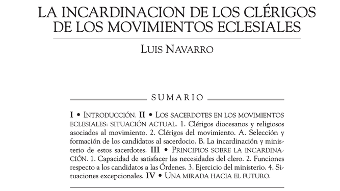 Incardinación
