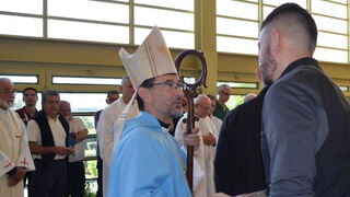 Cardenal José Cobo con la Pastoral penitenciaria