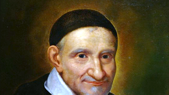 San Vicente de Paul (Fundador de los PP. Paules e Hijas de la Caridad)