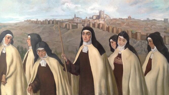 Santa Teresa y las carmelitas de Ávila