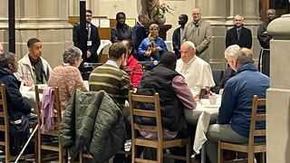 Desayuno-sorpresa con Francisco