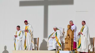 Misa del Papa en Bruselas