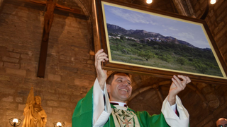 Serrano, ovacionado en Tivissa, su localidad natal