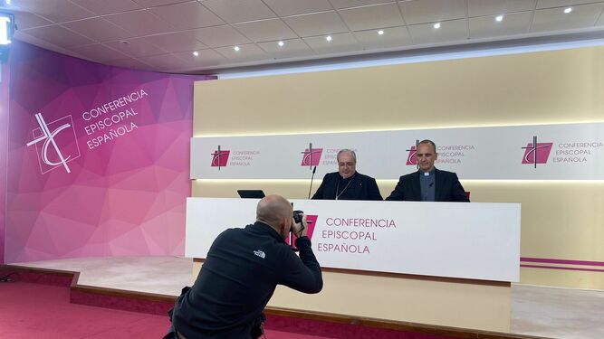García Magán, en rueda de prensa