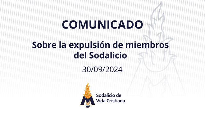 Comunicado del Sodalicio