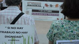 Sin trabajo no hay dignidad