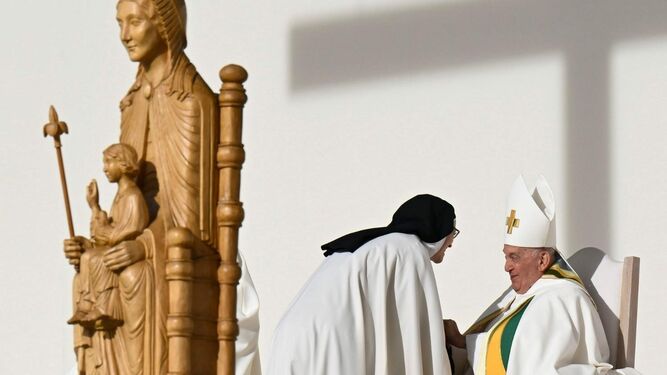 Beatificación de Ana de Jesus en Bruselas