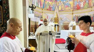 Padre Gabriel Romanelli IVE, párroco de la parroquia latina en Gaza Sagrada Familia